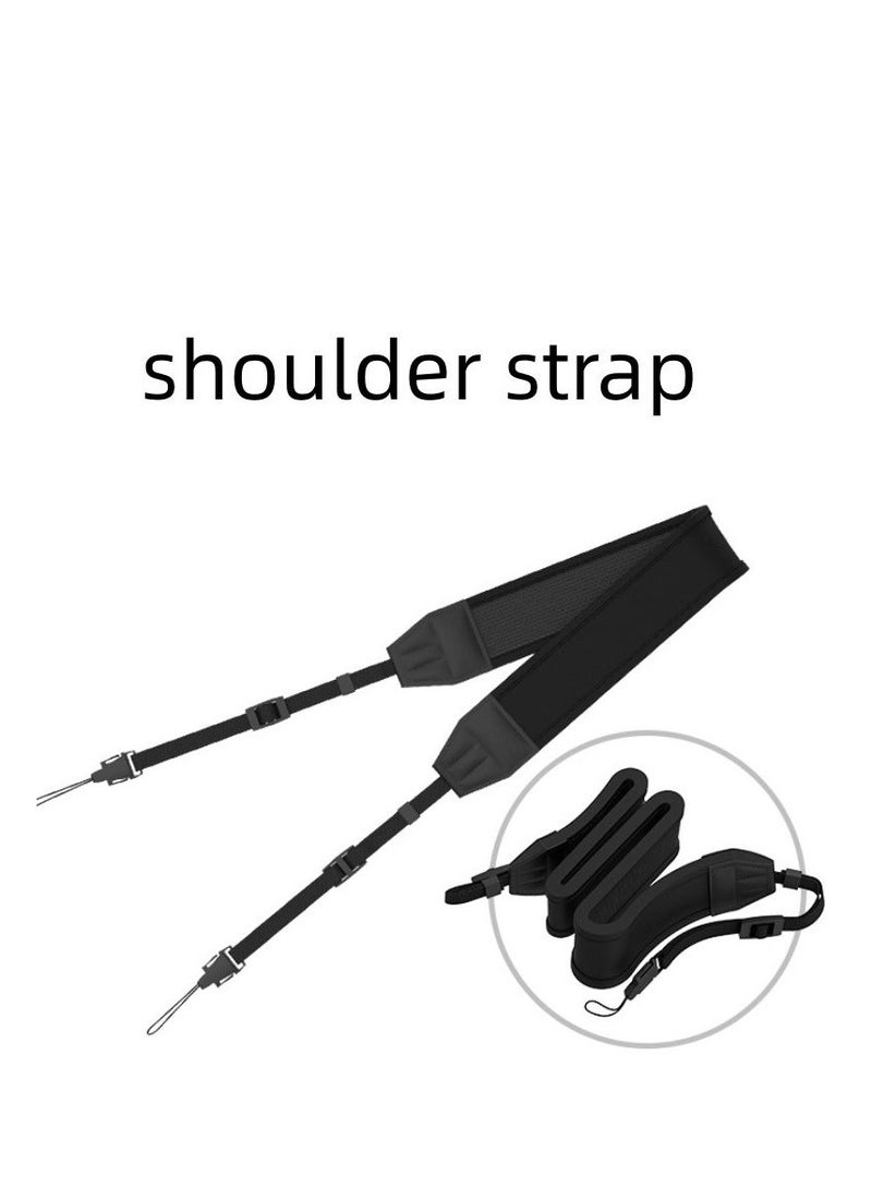 Suitable for iPad Air 2 / iPad 9.7 (2017/2018) / iPad Pro 9.7 Pen Holder Shockproof Protective Case with 360 Degree Rotatable Bracket Strap - Image 3